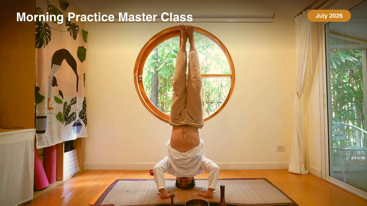 Morning Practice Master Class — Yoglife July 2026